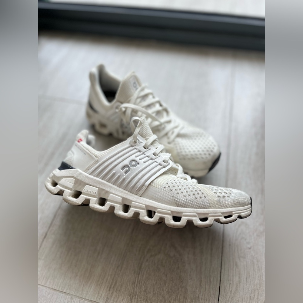 On cloud shoes